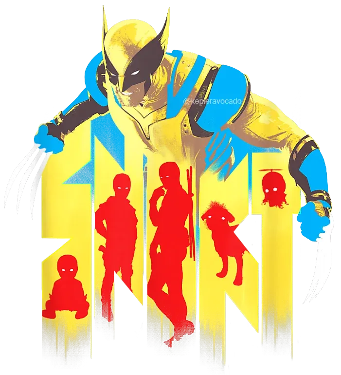 Deadpool 3: Revelada nova arte promocional das variantes de Deadpool e Wolverine