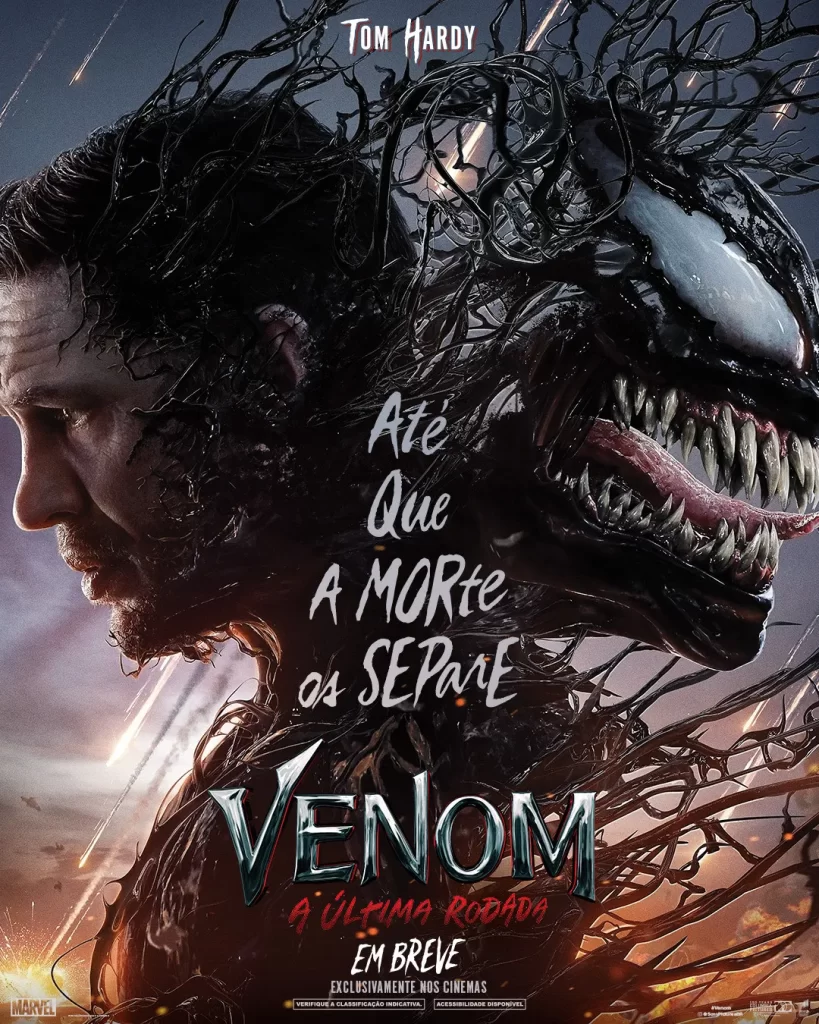 Assista ao primeiro trailer de "Venom 3: A Última Rodada" e confira o pôster oficial!