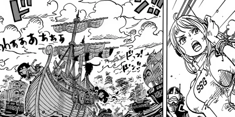 Prévia de One Piece 1117: O gigante de ferro libera seu poder